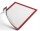 DURABLE Inforahmen Duraframe Magnetic A4 5 Stück rot