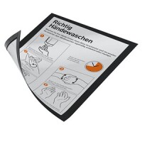 DURABLE Inforahmen Duraframe A4 selbstklebend 2 St schwarz