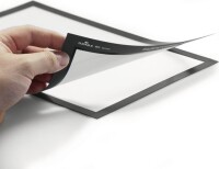 DURABLE Inforahmen Duraframe A4 selbstklebend 2 St schwarz