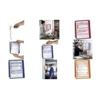 DURABLE WandSichttafelsys. VarioWall 5 Sichttafeln dklblau