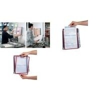 DURABLE Sichttafelsystem VarioWall 10Sichttafeln A4 mehrfbg