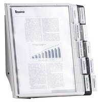 DURABLE Sichttafelsystem SherpaWall 10 Sichttafel schw/grau