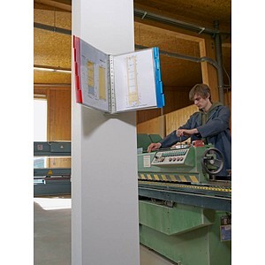 DURABLE Sichtt.wandhalter FunctionWall10 fbgsort Sichttafel
