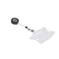 DURABLE Ausweiskartenhalter mit Jojo 10erPck