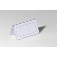 DURABLE Tischnamensschilder 52x100mm 25 Stück...