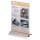 DURABLE Tischaufsteller Presenter A5 Acryl/Alu 1 St transp