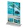 DURABLE Tischaufsteller Presenter A4 Acryl/Alu 1 St