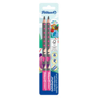 Pelikan Schreiblernbleistift Combino pink 2er Blister