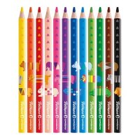 Pelikan Buntstifte Combino   3-eckig dick          12Stk.