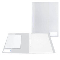 HERMA Schnellhefter A4 weiss       transluzent PP       3St.