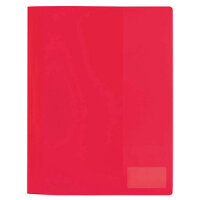 HERMA Schnellhefter A4 rot         transluzent PP       3St.