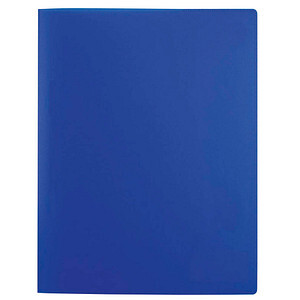 HERMA Schnellhefter A4 dunkelblau  transluzent PP       3St.