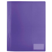 HERMA Schnellhefter A4 violett     transluzent PP       3St.