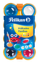 Pelikan Deckfarbkasten mini-friends 755/8 Farben + Pinsel