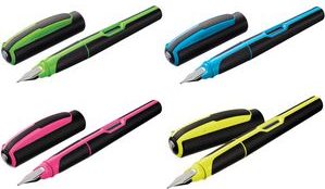 Pelikan Füllhalter Style     P57  M  Neon Gelb    +1GTP Faltschachtel