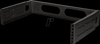 Logilink 19" Wandhalterung 2 HE, schwarz