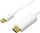 Logilink 4K Mini DisplayPort-Kabel DP 1.2 zu HDMI 1.4 2m wei