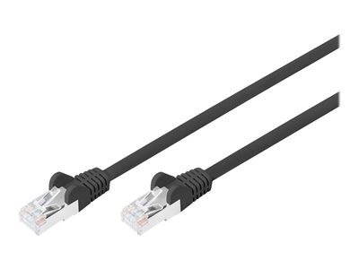 DIGITUS Patchkabel CAT6 S/FTP 2xRJ45 3.0m schwarz AWG27/7