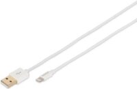 DIGITUS Datenkabel Apple Lightning->USB A St/St MFI 1m...