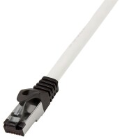 Logilink Premium Cat.8.1 Patchkabel, hellgrau, 1,50m    LSZH