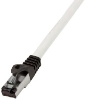 Logilink Premium Cat.8.1 Patchkabel, hellgrau, 3,00m    LSZH
