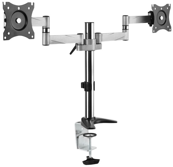 Logilink TIS 13"-27" 2TFT 3Gelenke silb. Max.8KG,342mm Arm