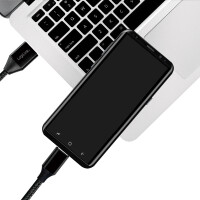 Logilink USB-Stecker USB 2.0 zu USB-C 1,0m