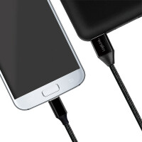 Logilink USB 2.0 Kabel zu Micro-USB Stecker, 1,0m        sw