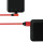 Logilink USB-Stecker USB 2.0 zu USB-C (90° gewinkelt) 0,3m