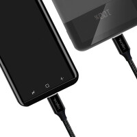 Logilink USB 2.0 Kabel, USB-C zu USB-C, schwarz, 1,0m