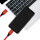 Logilink USB 2.0 Kabel, USB-C zu USB-C, rot, 0,3m