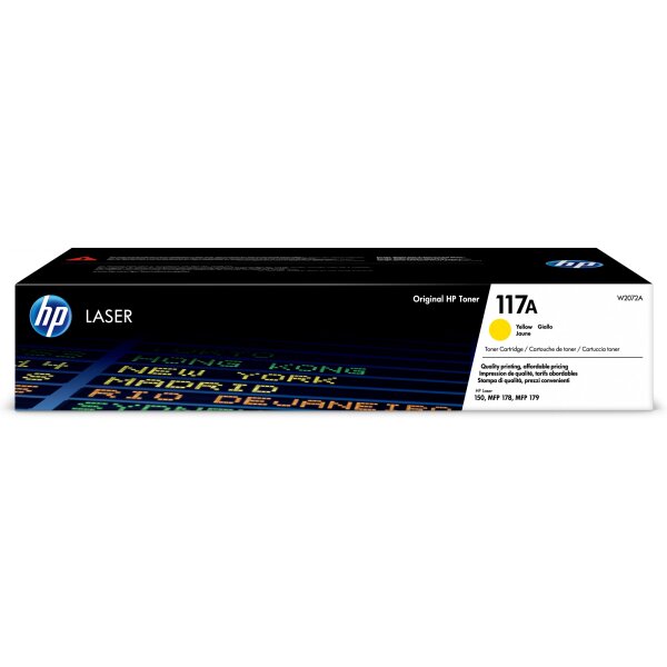HP 117A      Gelb        LaserJet    Tonerpatrone