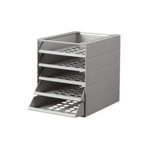 DURABLE Schubladenbox IDEALBOX 5Fächer basic grau bis C4