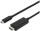 DIGITUS USB C Adapterkabel Typ C -HDMI A 4K St/St 2.0m, sw