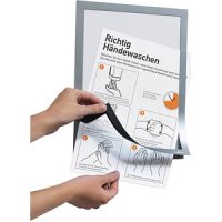 DURABLE DURAFRAME A4 Inforahmen GRIP 1 Stück silber