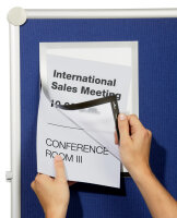 DURABLE DURAFRAME A4 Inforahmen GRIP 1 Stück silber