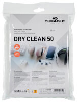 DURABLE DRY CLEAN 50 Reinigungstücher 50 Stück...