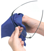 DURABLE TECHCLEAN CLOTH Mikrofasertuch 200x200mm blau