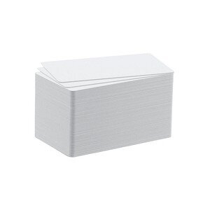 DURABLE DURACARD LIGHT CARDS Plastikkarten 0,5mm weiß 100Stk