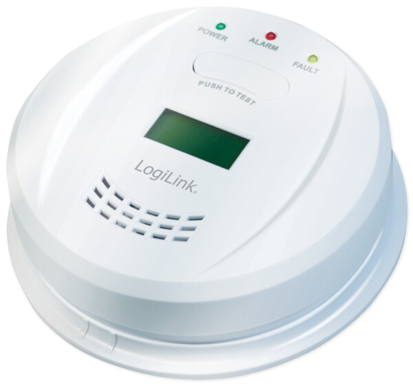 Logilink Kohlenmonoxidmelder mit LCD