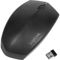 Logilink Maus Bluetooth 4.2 + Funk 2,4 GHz, dual-Modus black