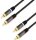 Logilink Audiokabel 2x Cinch -> 2x Cinch RCA 1.0m, black
