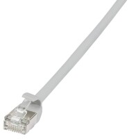 Logilink Patchkabel CAT6A U/FTP TPE SlimLine grau 0,5m