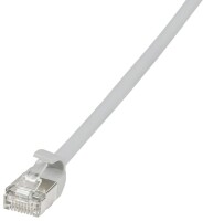 Logilink Patchkabel CAT6A U/FTP TPE SlimLine grau 5,0m