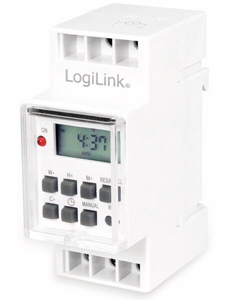 Logilink Zeitschaltuhr, digital zur Hutschienenmontage