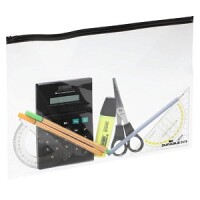 DURABLE ZIP BAG A4 5 Stück schwarz