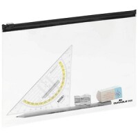 DURABLE ZIP BAG A5 5 Stück schwarz