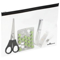 DURABLE ZIP BAG A5 5 Stück schwarz