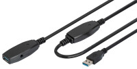 DIGITUS USB 3.0 Aktives Verlängerungskabel...