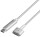 Logilink USB-C Ladekabel zu Apple Mag Safe 2charg. 1,8m,silb